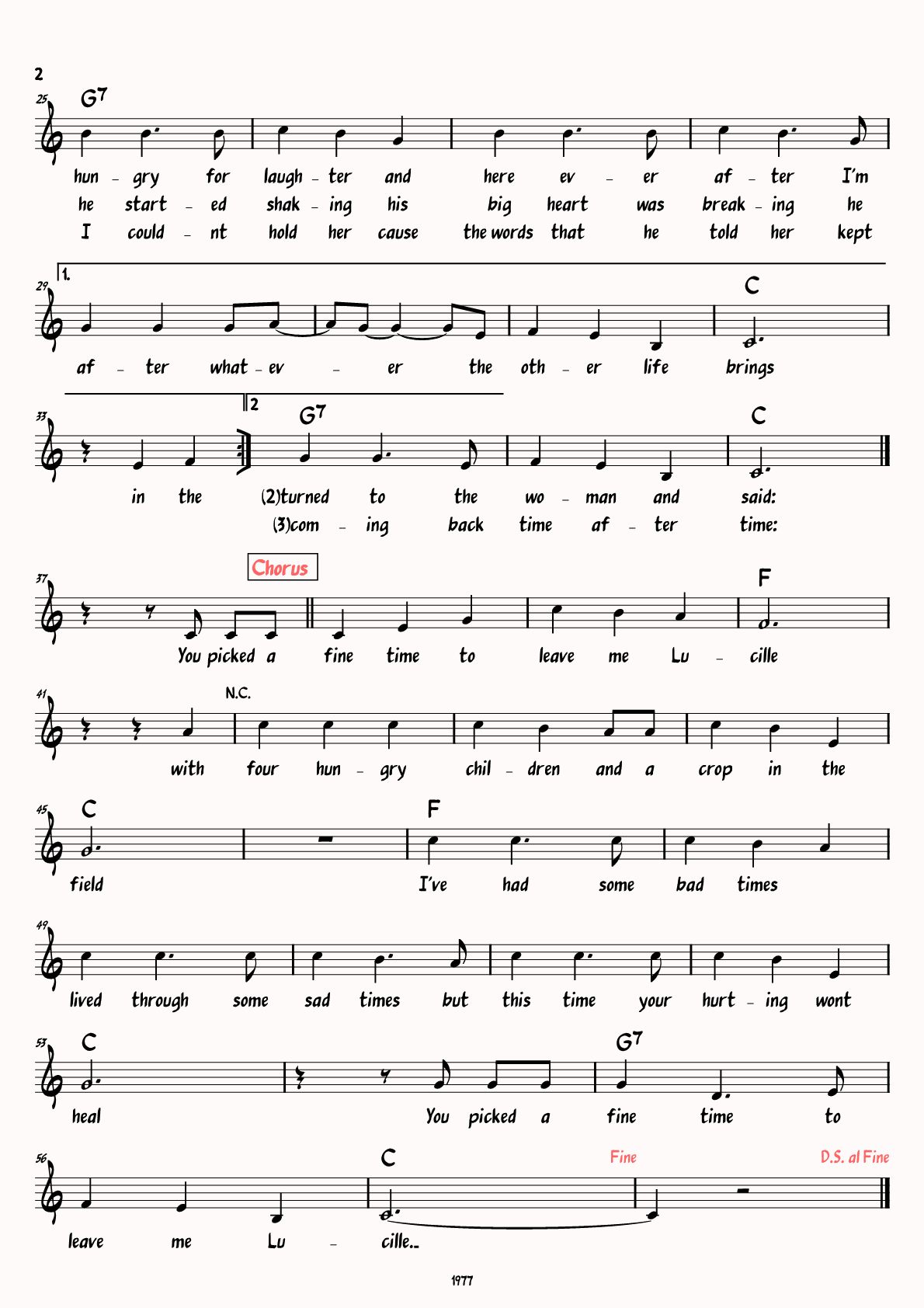 Sheet Music